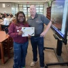 Semester award winner Conrad High School teachers and staff