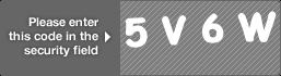 captcha code for visual authentication  number 5 letter V number 6 letter W