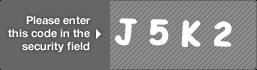 captcha code for visual authentication  letter J number 5 letter K number 2